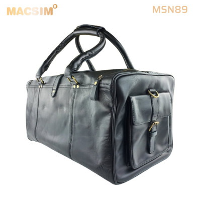 Túi Da Thật Du Lịch Macsim MSN89 – Da Bò Nguyên Miếng | Cổ Điển – Thủ Công – Chính Hãng