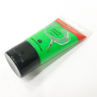 Tuýp Màu Vẽ Acrylic 30ml Fluorescent Green (Xanh Lá Neon)