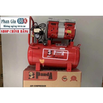 [chính hãƞg] Máy nén khí PANDA 30L - 850W Khồng dầu, 100% dây đồng, Bảo hành 1 năm