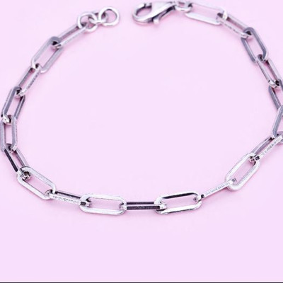 Vòng đeo tay lắc tay xích vuông xu hướng thời trang fashion new