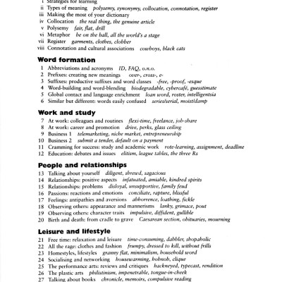 English Vocabulary In Use Advance