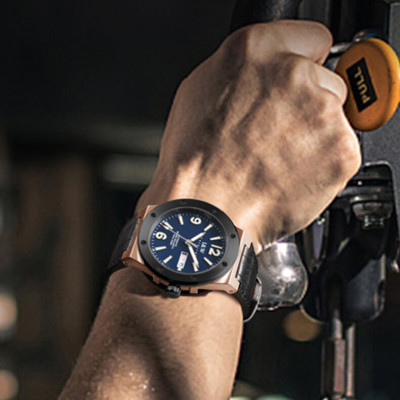 Đồng Hồ Nam I&W Carnival 589G1 Full Box Chống Nước Kính Chống Xước Dây Da Cao Cấp BH 24T (Máy Cơ Tự Động)