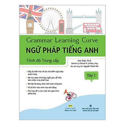 Sách - Ngữ Pháp Tiếng Anh - Trình Độ Trung Cấp - Tập 1 - Nhân Trí Việt