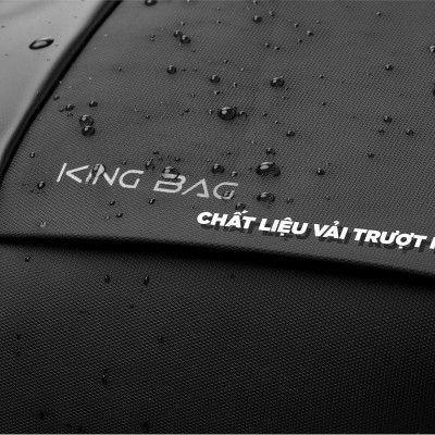 Balo laptop KINGBAG KRATOS 15” thời trang, mỏng nhẹ, bảo vệ CỘT SỐNG, trượt nước, ngăn chống trộm - Hàng chính hãng