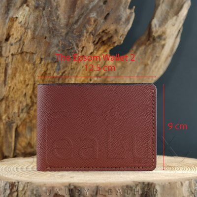Ví Nam Da Epsom Dáng Ngang Handmade Lealux Epsom Wallet 2