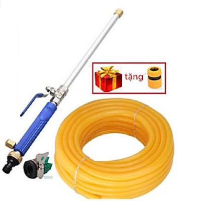 Bộ Dây và Vòi Phun Xịt Nước Rửa Xe,Tưới Cây Loại 10m   657498