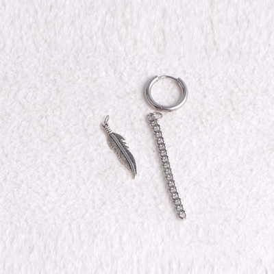 Bông tai nam hình lông vũ BT379