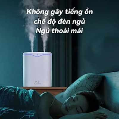 máy tạo ẩm không khí 2000ML Máy khuếch tán hương thơm siêu âm USB Máy tạo sương mù làm mát
