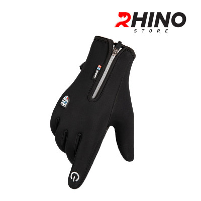 Găng tay giữ ấm mùa đông Rhino G901 B Bao tay thể thao cảm ứng điện thoại , găng tay đi xe máy, xe đạp lót nỉ cho nam nữ - Hàng chính hãng