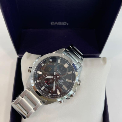 Đồng Hồ Nam Dây Thép Casio Edifice ECB-30D-1A Chính Hãng - ECB-30D-1ADF Bluetooth