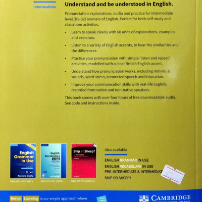 English Pronunciation in Use Int Bk w Ans & d/l Audio