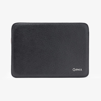 Ví Da Cầm Tay Clutch Nam Hàng Hiệu GENCE CK14 Da Bò Khóa Số Cao Cấp Màu Đen