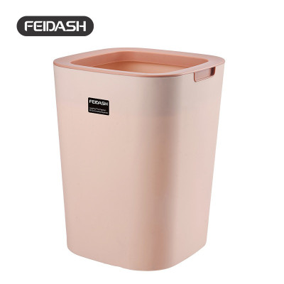 Thùng Rác Vuông 2 Lớp Thiết Kế Mở Không Nắp FEIDASH G3400 - Dung Tích 8L Nhỏ Gọn Tiện Lợi - Màu Sắc Thanh Lịch, Đa Dạng 