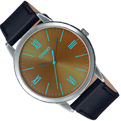 Đồng Hồ Casio Nam General Dây Da MTP-E600L-1BDF