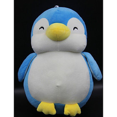 Gấu bông chim cánh cụt dễ thương 30cm vải miniso mềm mịn an toàn (Tặng Kèm 1 Ví Da 12 Ngăn Đựng Thẻ ATM, CCCD)