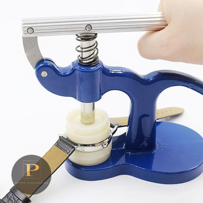 Dụng cụ ép đáy đồng hồ chuyên dụng gồm nhiều khuôn ép chất liệu cao cấp