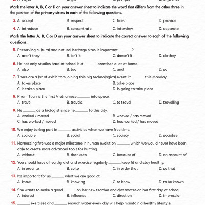 Bồi Dưỡng Tiếng Anh Lớp 11