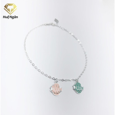 Lắc chân bạc Ý 925 Huệ Ngân-CLOWNFISH JL032