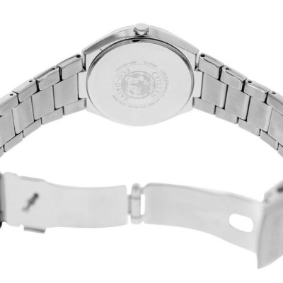 Đồng Hồ Nữ Citizen Dây Thép Không Gỉ FE6020-56E - Mặt Đen