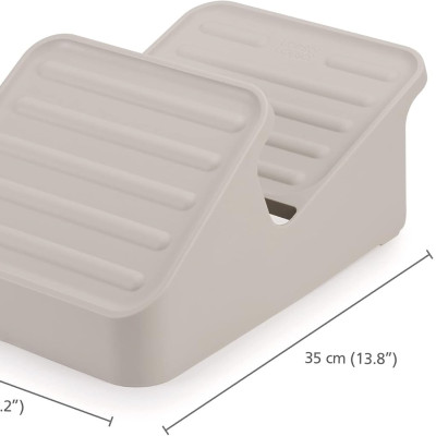 Kệ để giày mini 3 tầng Joseph Joseph Shoe-In Compact (Ecru) Hàng chính hãng