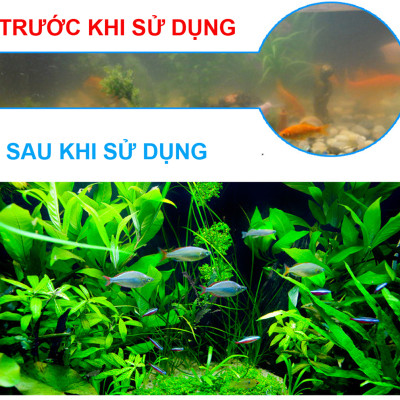 3 Bông Lọc Bể Cá Hoàng Nam Trắng 60x13cm - Vật Liệu Lọc Nước Hồ Cá Cao Cấp