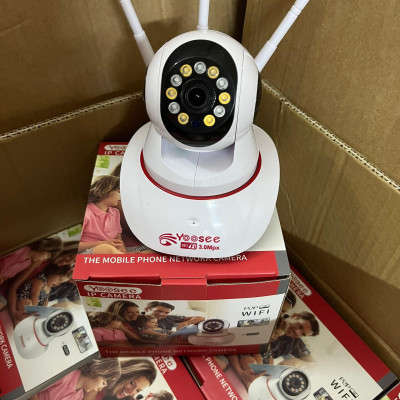 Camera Wifi Trong Nhà Yoosee 3.0 Full HD, 3 Râu, Xoay 360 độ , Đàm Thoại 2 Chiều, Cảm Biến Báo Động – Hàng nhập khẩu