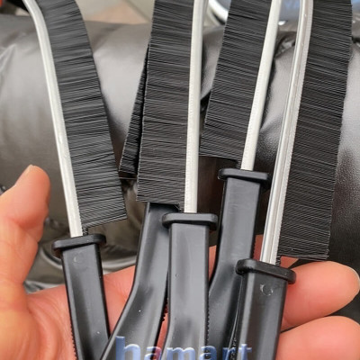 Bàn Chải Chà Khe Rãnh Chổi Cọ Viền Bếp Mép Bồn Rửa Chén Vệ Sinh Góc Tường Vòi Inox Có Lỗ Treo