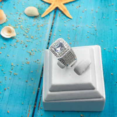 Nhẫn Nam Bạc Hiểu Minh NA549S - Bảo Hành Vĩnh Viễn ( Hàng Chính Hãng )