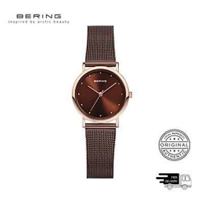 Đồng Hồ Nữ Bering Classic Màu Nâu 13426-265