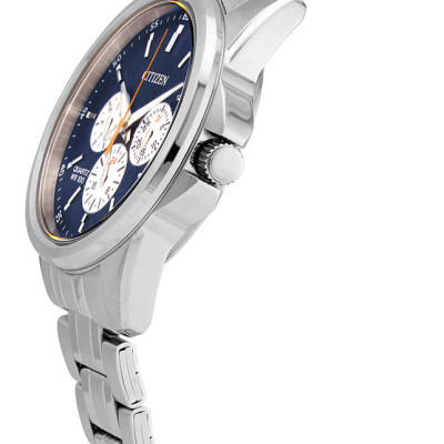 Đồng Hồ Nam Citizen Dây Thép Không Gỉ AG8340-58L - Mặt Xanh