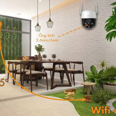 CAMERA WIFI IMOU CRUISER SE IPC-S41FP 4M 2K XOAY ĐỘ, TÍCH HỢP ĐÈN CHIẾU SÁNG, CÓ MÀU BAN ĐÊM - HÀNG CHÍNH HÃNG