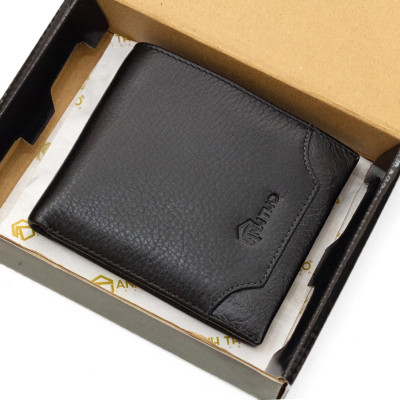 Ví ngang da bò MIN-11- Form nhỏ | Anh Tho leather