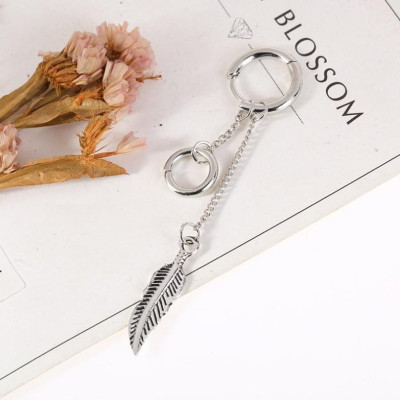 Bông tai lông vũ Tân cương chuẩn nam nữ thần