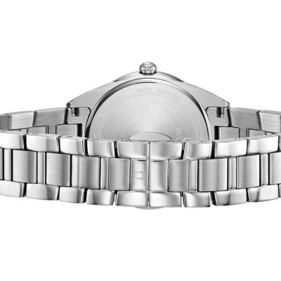 Đồng Hồ Nữ Bulova Đính Kim Cương Dây Thép Không Gỉ 96P198 - Mặt Xà Cừ