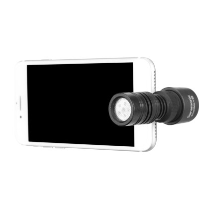 Micro Thu Âm Không Dây Saramonic Smartmic+ Di - Kết Nối Điện Thoại Iphone / Thiết bị IOS - Livestream/ Phỏng Vấn/ Quay Video/ Podcast - Hàng Chính Hãng 