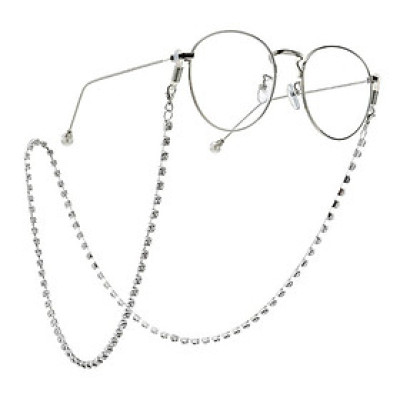 Dây đeo kính glasses chain chuỗi hạt đá zircon nhỏ lấp lánh hot teen xu hướng mới