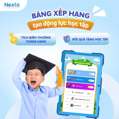 Máy Tính Bảng Học Tập Smart Study 1, Hàng Chính Hãng, Cho Trẻ Từ 5-12 Tuổi, 64GB, Tích Hợp Chương Trình Học Tập Toàn Diện