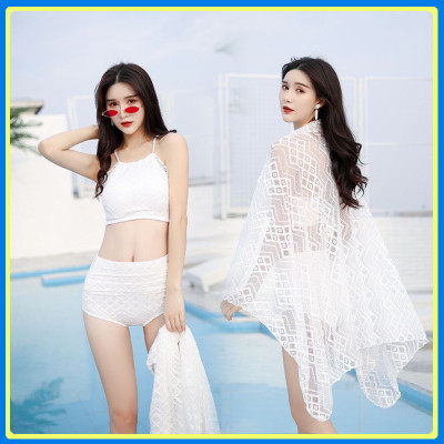 Bikini đồ bơi đi biển QB01 - Bikini đồ bơi sexy - Set đồ bơi kèm khăn