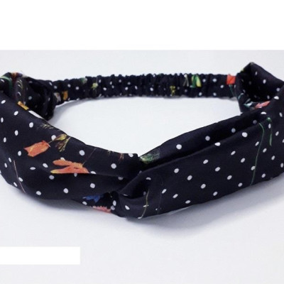 Băng đô Turban nữ vải họa tiết - Combo 3 sản phẩm (ngẫu nhiên)