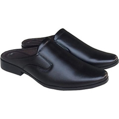 Giày sục nam da bò mũi nhọn Trường Hải đế cao 3.5cm phong cách lịch sự BM0455