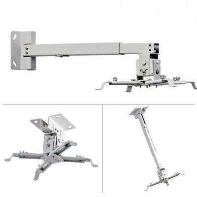 Giá treo máy chiếu đa năng 60 cm, 120 cm, 180 cm cao cấp (Ống lớn/ Tube lớn 25x40mm) - gắn trần hoặc gắn tường- Hàng nhập khẩu