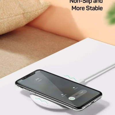 Ugreen UG60112CD186TK 10W Màu Trắng Đế sạc không dây - HÀNG CHÍNH HÃNG