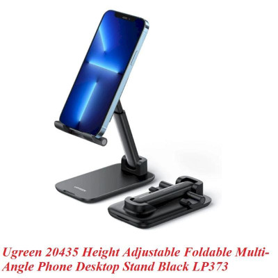 Ugreen UG20435LP373TK 4-4.7inch Màu Đen Giá đỡ điện thoại để bàn Có thể điều chỉnh có thể gập lại - HÀNG CHÍNH HÃNG