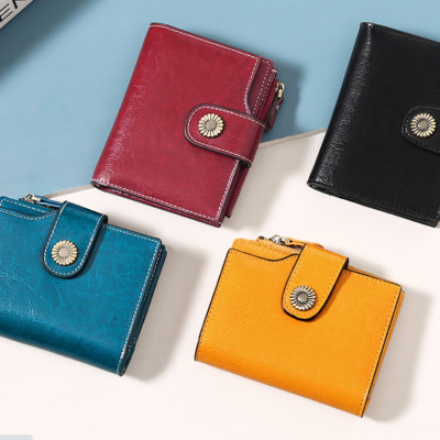 Ví nữ 100% da thật cao cấp phong cách mới
