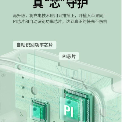 Ugreen UG60699CD280TK chân cắm AU màu xanh cáp nguồn dài 1.5m 30w 2a + 1c sạc di động hỗ trợ PD - HÀNG CHÍNH HÃNG