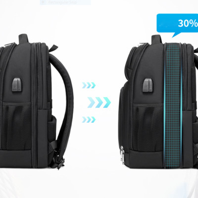 Balo nam balo laptop nam công sở có chức năng mở rộng và chống nước hàng siêu cao cấp