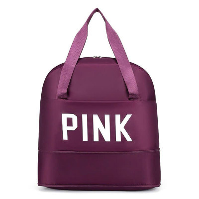 Túi Xách Du Lịch Cỡ Lớn 2 Tầng PINK, Túi Đa Năng Nam Nữ Sang Chảnh, Size To Đựng Nhiều Đồ - HÀNG CHÍNH HÃNG MINIIN