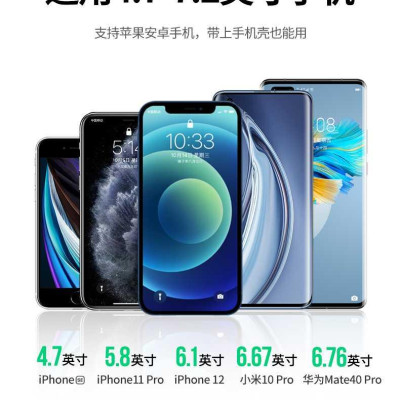 Ugreen UG80902LP369TK 4.7 đến 7.2inch Màu Đen Đế kẹp điện thoại trên xe hơi - HÀNG CHÍNH HÃNG