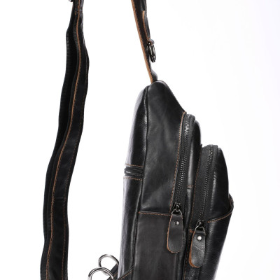 Túi đeo chéo nam DA BÒ THẬT – BEE GEE DCN9333