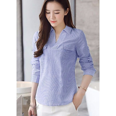 Áo Sơ Mi Sọc Janet
